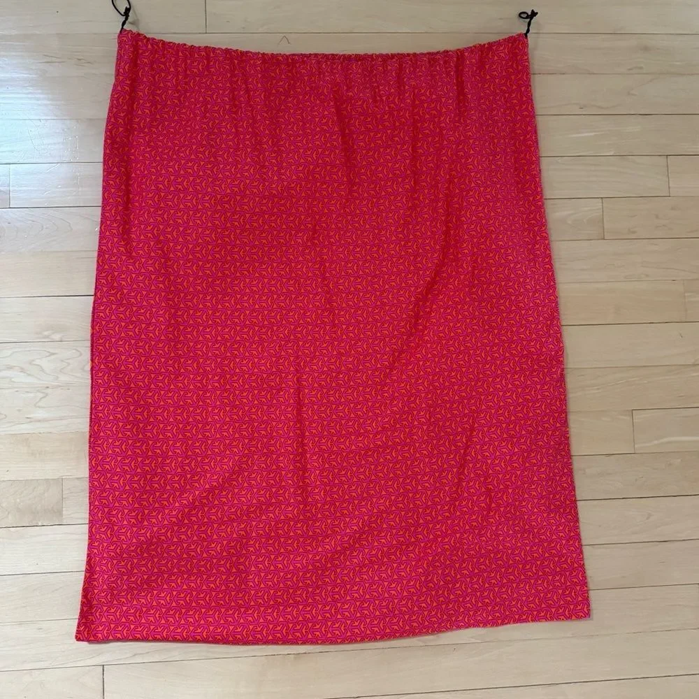 Tory Burch Extra Large 25X30 Logo Printed Dust Bag